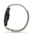 Pulsera inteligente Cirqa con conexión Garmin, tallas L-XL, color beige.