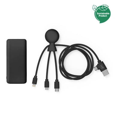Batterie Externe Mr Bio Pack HEPTA Noir 7000mAh