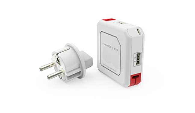 Allocacoc 9302/EUUHUB hub y concentrador USB 2.0 Blanco
