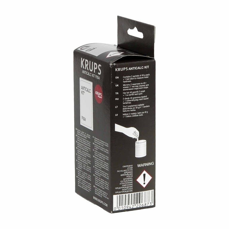 Poudre de détartrage Krups (F054001B), pour 2 cycles - Neuf