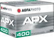 Film APX 400 Format 135 - 36 poses Noir et blanc Agfa Photo