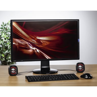 Hama Sonic Mobil 183 Noir, Rouge Avec fil 3 W