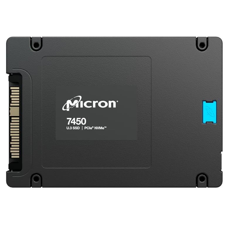 Micron 7500 PRO 3 84 To U.3 PCI Express 4.0 NVMe 3D TLC NAND Neuf - vue 2