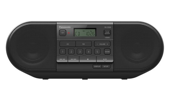 RX -D500EG - Radio - 20 watt - nero