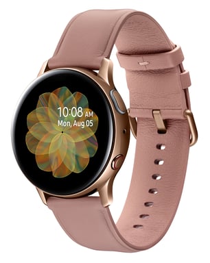 Galaxy Watch Active2 40mm - Caja de acero oro rosa - 4G - Pulsera rosa