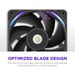 NZXT F240X Carcasa del ordenador Ventilador 12 cm Negro 1 pieza(s)