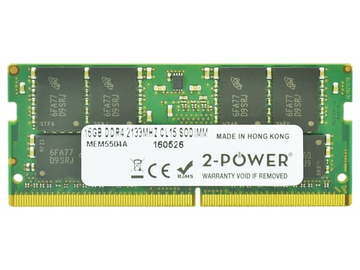 2-Power 2P-KVR21S15D8/16 módulo de memoria 16 GB 1 x 16 GB DDR4