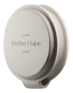 Native Union Voyage 2-In-1 Smartphone Gris claro USB Cargador inalámbrico Interior