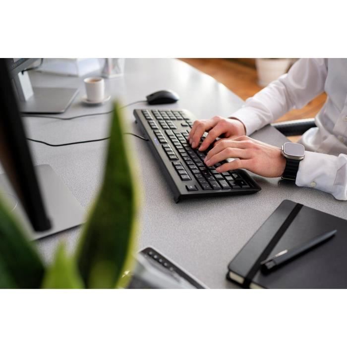 CHERRY KC 1000 Clavier filaire USB AZERTY FR Neuf - vue 5