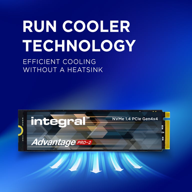 Integral INSSD2TM2280G4AP2X disque SSD .2 PCI Express 4.0 NVMe TLC Neuf - vue 3