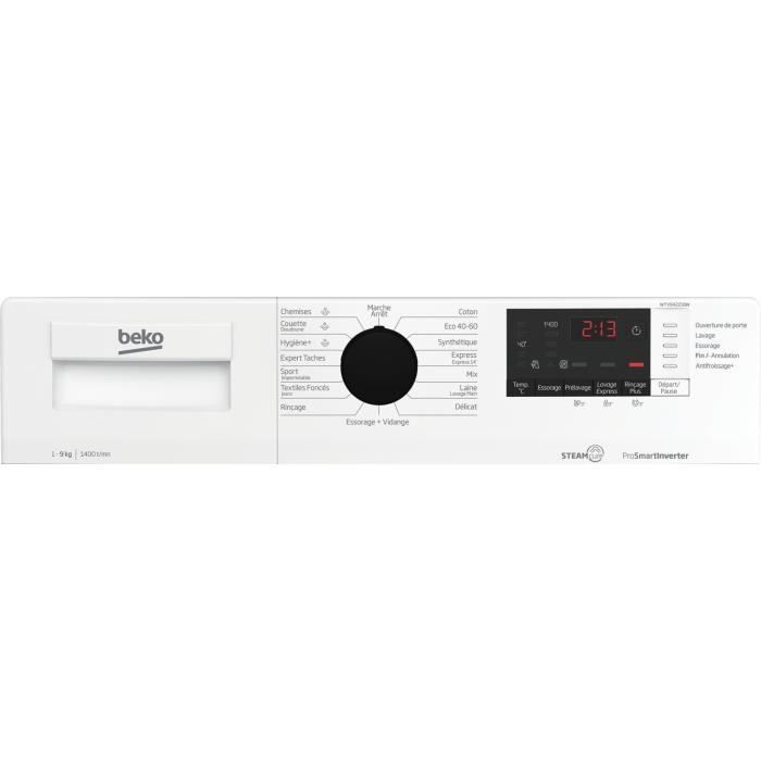 BEKO WTV94221BW - vue 7