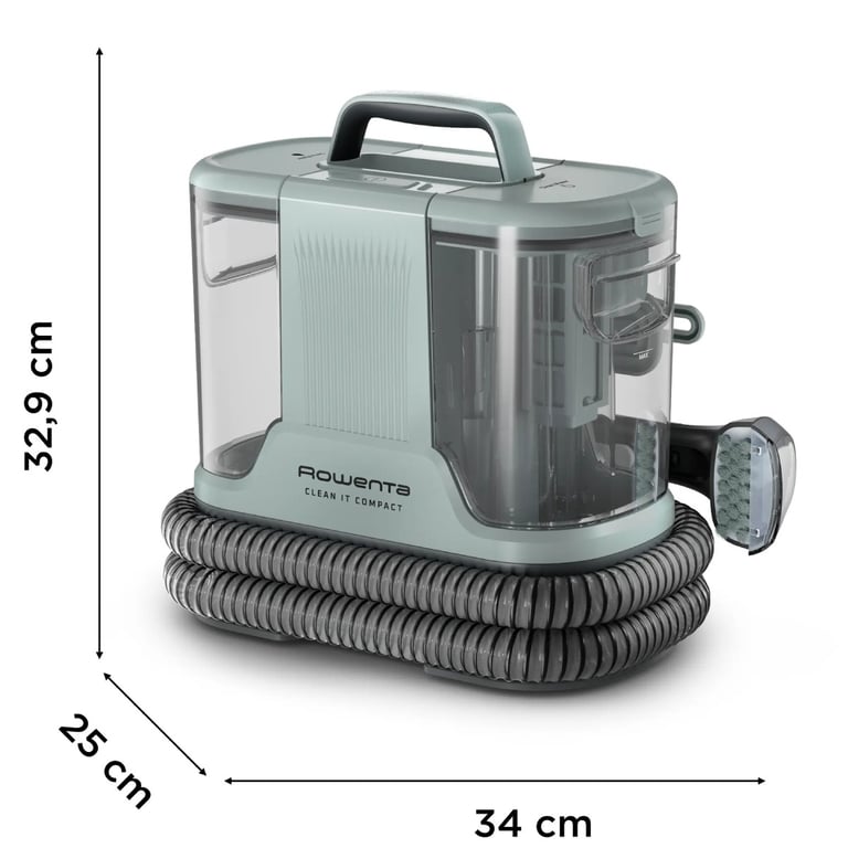 Shampouineuse ROWENTA Clean It Compact IN3020F0 – 400 W, Design Compact - vue 4