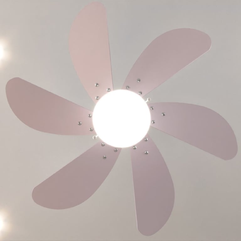 Ventilateur de plafond Cecotec 92 cm Violet - Neuf