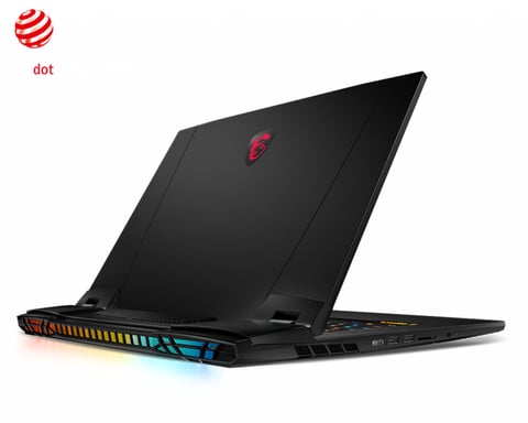 MSI Gaming GT77 12UGS-043FR Titan i7-12800HX Ordinateur portable 43,9 cm (17.3'') 4K Ultra HD Intel® Core™ i7 32 Go DDR5-SDRAM 4 To SSD NVIDIA GeForce RTX 3070 Ti Wi-Fi 6E (802.11ax) Windows 11 Pro Noir