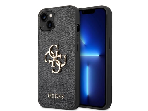 Guess Apple iPhone 14 Plus Funda PU 4G Grande Negro