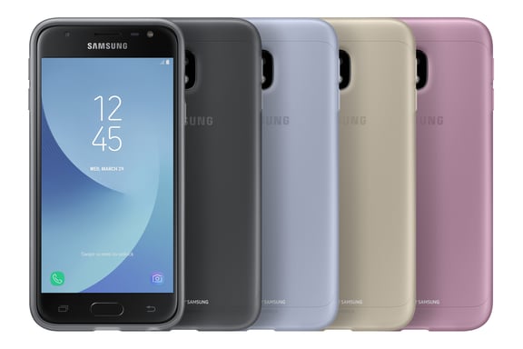 Cover semirigida EF-AJ330TB per Galaxy J3 J330 2017