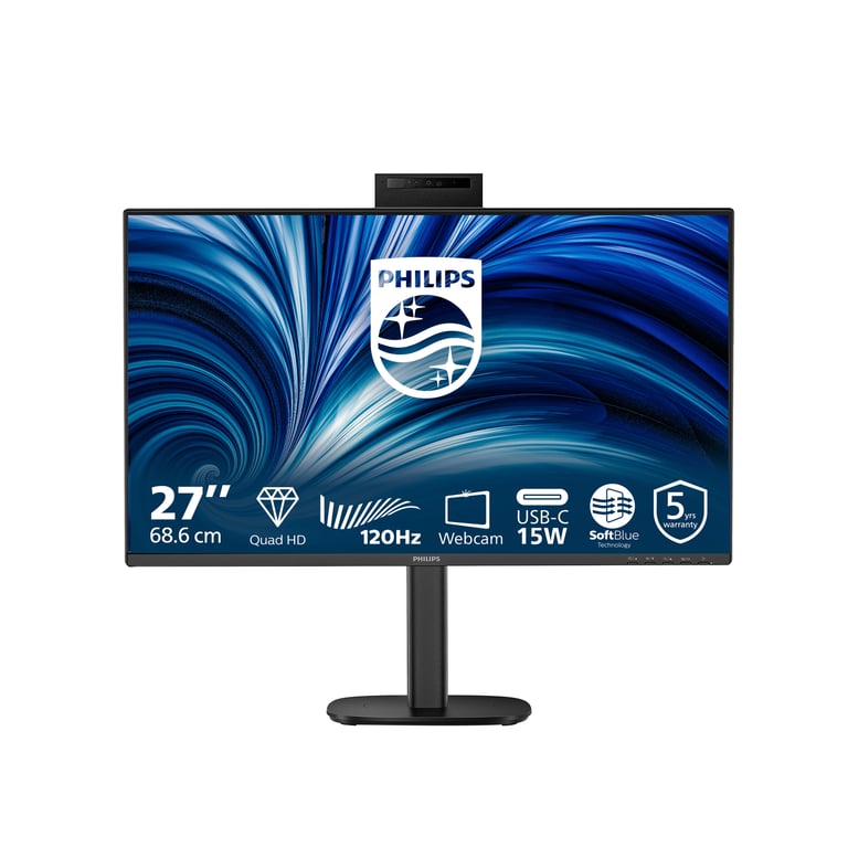 Philips 27B2N3500JH écran plat de PC 68 6 cm 27 2560 x 1440 pixels Quad HD LCD Neuf