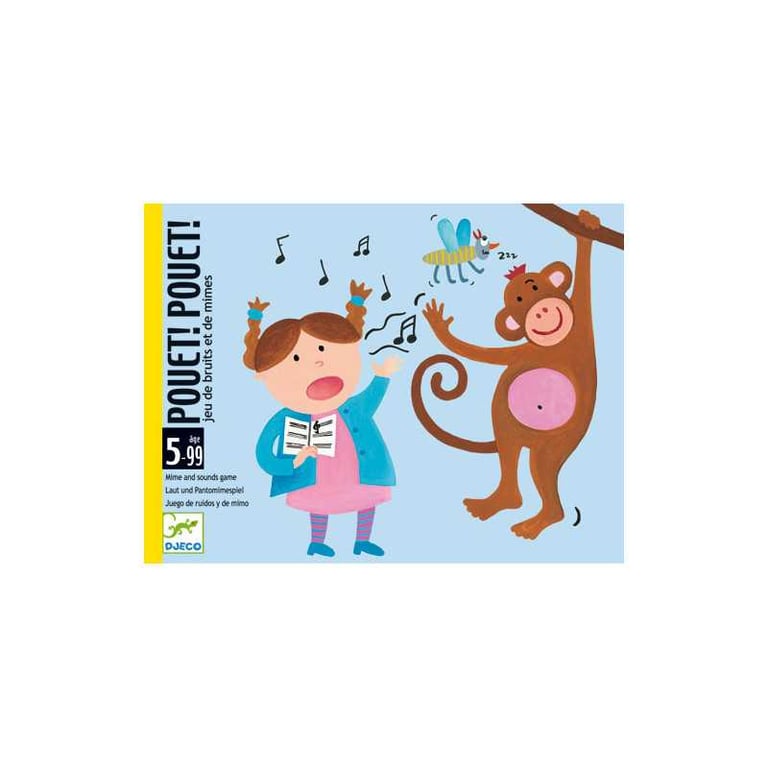 Jeu Classique Djeco Pouet Pouet DJ05152djeco – Jeu de Bruit et Mimes