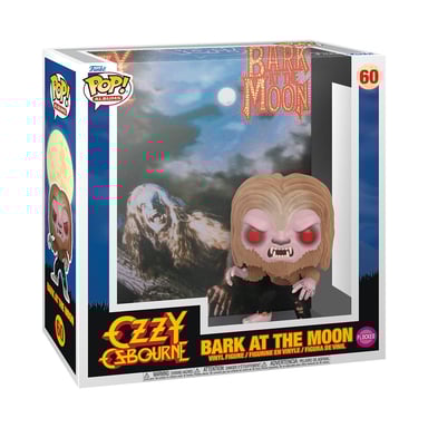 Figurine Funko Pop! Albums FUNKO Ozzy Osbourne (Bark at the Moon) n°60 Flocked Vinyle
