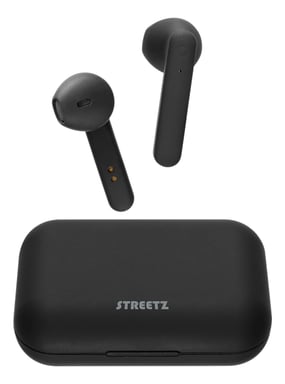 Deltaco TWS-104 écouteur/casque True Wireless Stereo (TWS) Ecouteurs Musique Bluetooth Noir