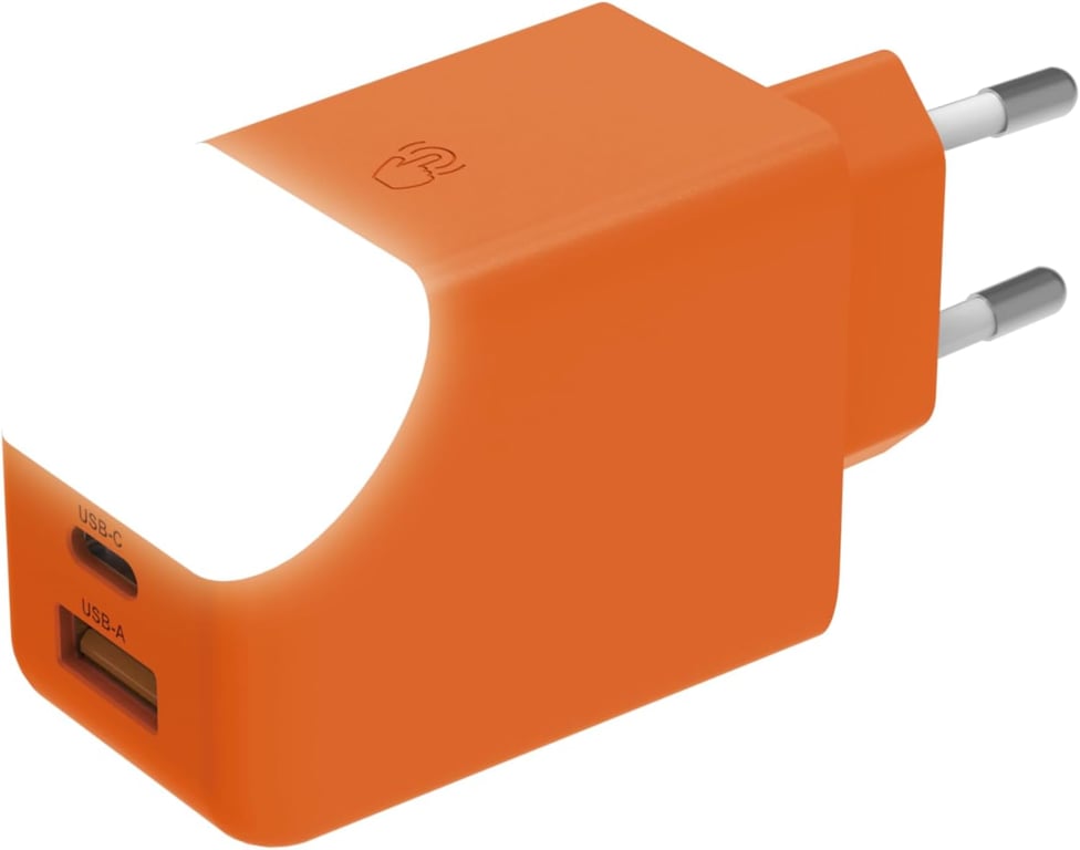 Adaptateur Secteur Double Ports Charge Rapide Port USB et USB C Idéal pour Charger Téléphones Tablette Ordinateur avec Lumière Tactile on Off Xoopar Ice G Neuf - vue 10
