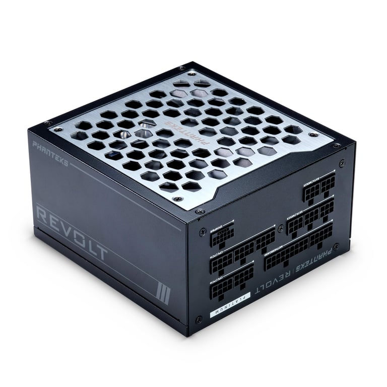 Phanteks Revolt Platinum ATX 3.0 PCIe 5.0 enti?rement modulaire 1200 Watt Alimentation PC - vue 2