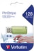 Verbatim PinStripe lecteur USB flash 128 Go USB Type-A 2.0 Vert