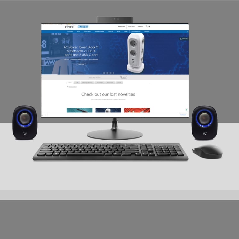 Ewent EW3501 haut parleur 2 voies Avec fil Neuf - vue 3