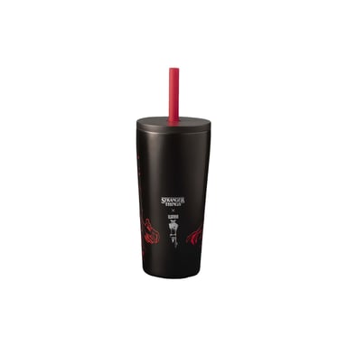 Gobelet Bialetti Stranger avec paille, 600 ml