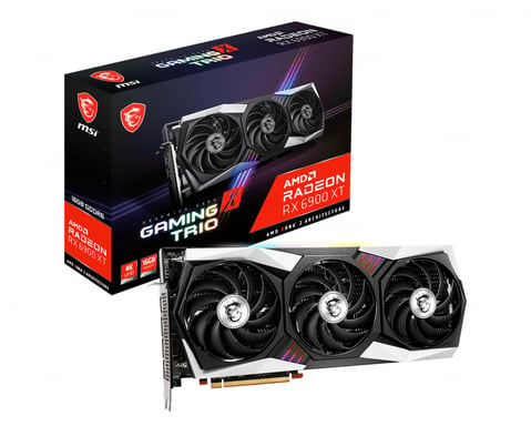 Tarjeta gráfica MSI RX 6900 XT GAMING X TRIO 16G AMD Radeon RX 6900 XT 16 GB GDDR6