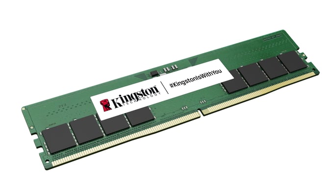 Kingston ValueRam - DDR5 16 Go (1 x 16 Go) - 4800 MHz - C40