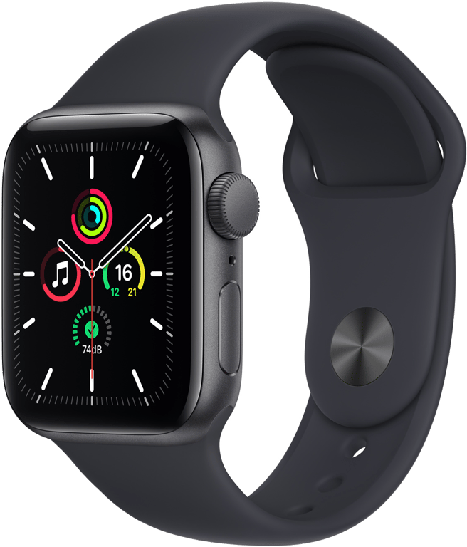 Apple Watch SE OLED 40 mm Gris GPS (satellite)