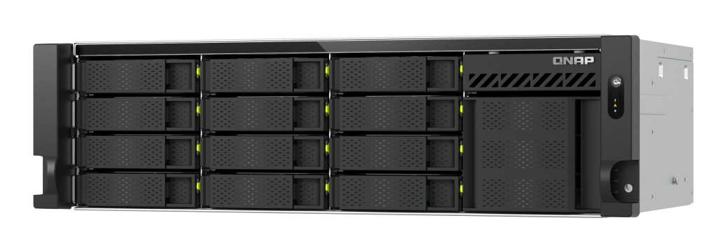 QNAP TS H1655XEU RP Serveur de stockage Rack 3 U Intel Atom® C5125 8 Go DDR4 0 To QuTS hero Neuf
