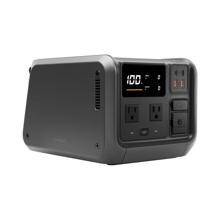 DJI Power 500 station d'alimentation portable Phosphate de fer lithié (LiFePo4) 1000 W 7,3 kg - Neuf