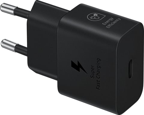 Chargeur USB C 25W Power Delivery GaN Noir Samsung