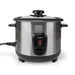 Nedis Olla Arrocera 400W Antiadherente con Bol Extraíble 1L Negro / Plateado