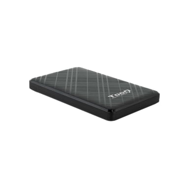 TooQ TQE-2500B Boîtier de disques de stockage Boîtier disque dur/SSD Noir 2.5''