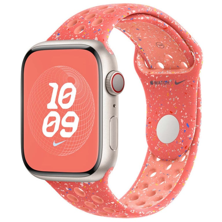 Bracelet Nike Sport pour Apple Watch Series 1 t/m 11 / SE / Ultra (44/45/46/49 mm) - Taille M/L - Magic Ember - Neuf
