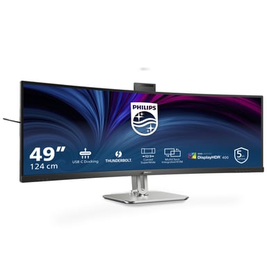 Philips 49B2U6903CH/00 écran plat de PC 124,5 cm (49'') 5120 x 1440 pixels Dual QHD LCD Gris