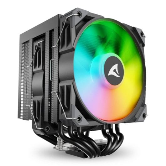 Sharkoon A60 RGB Processeur Refroidisseur d'air 12 cm - vue 5