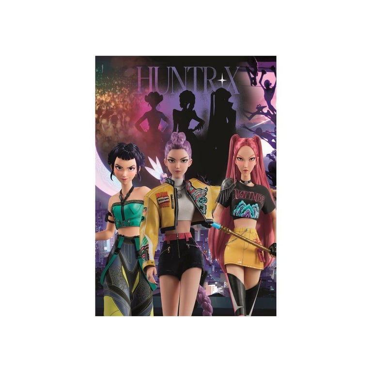 Puzzle Clementoni K Pop Demon Hunters 500 pièces avec poster 49 x 36 cm Neuf - vue 2