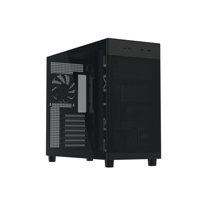 ASUS Prime AP303 Tempered Glass Boîtier PC Gaming ATX 4 litres Prise en Charge de Carte Graphique et radiateur jusqu'à 360 mm Panneau Avant USB 3.2 Gen 2 Type C - vue 6