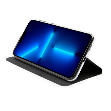 Akashi ALTFIP13PMBLK funda para teléfono móvil 17 cm (6.7'') Folio Negro