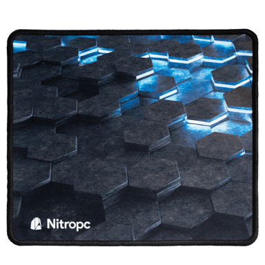 Nitropc Gamer Alfombrilla de ratón M NMP100 29x25 cm