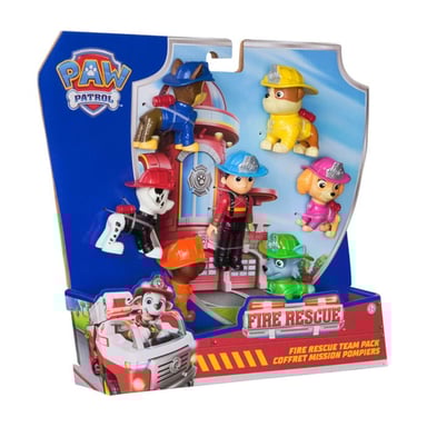 Figuras del Multipack Fire Rescue Patrol
