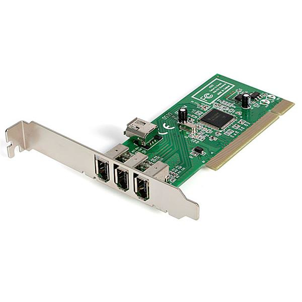 StarTech.com Carte PCI vers 3 ports FireWire 400 externes + 1 interne - vue 2