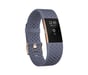 Fitbit Charge 2 OLED Bracelet connecté Or rose - Large