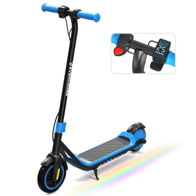 Trottinette électrique Enfants 6-12 Ans- E6-Écran LED, Lumières