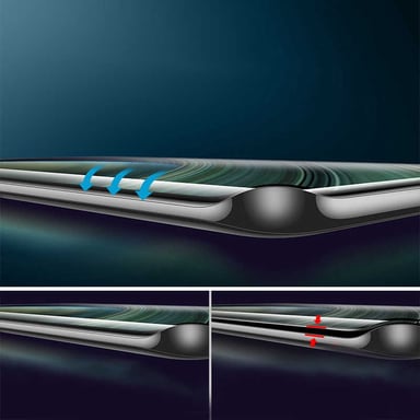 Pack de 3 Films Hydrogel pour ''IPHONE 13 Pro'' Incurve Ecran Protection Transparent