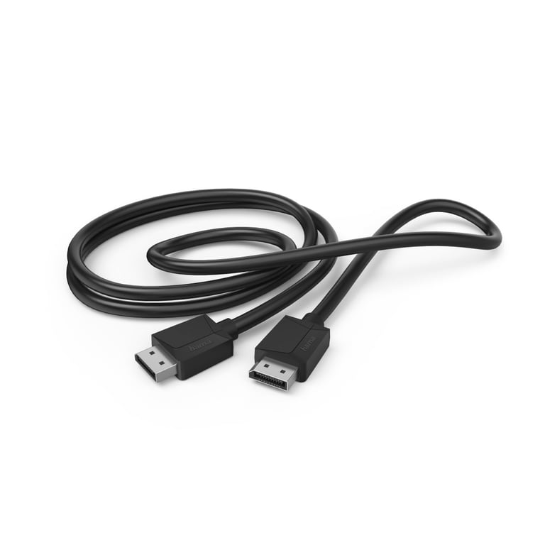 Hama 00200696 câble DisplayPort 1,5 m Noir